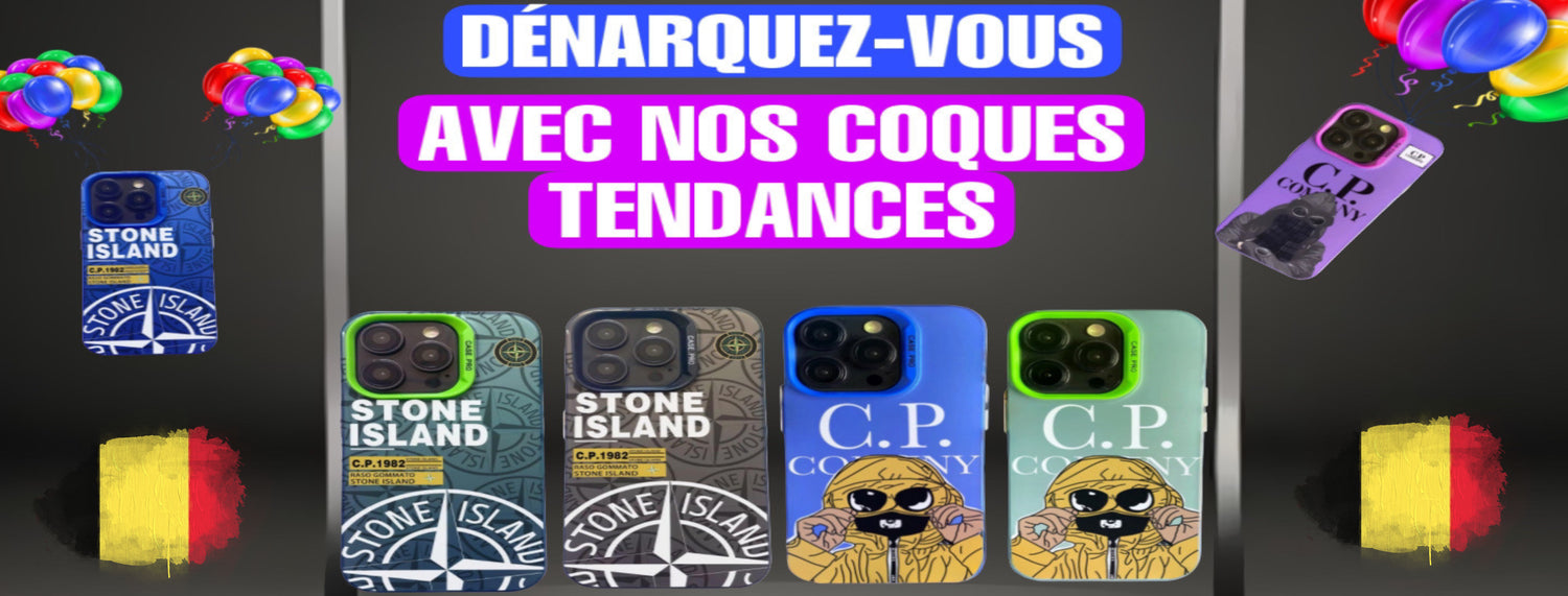 Merci à Vous ! Nous Célébrons Notre 89e Vente de Coque Stone Island à Bruxelles, Belgique