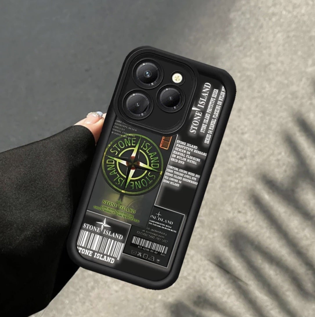 Coque pour smartphone Stone Island 2024 tendance casual 