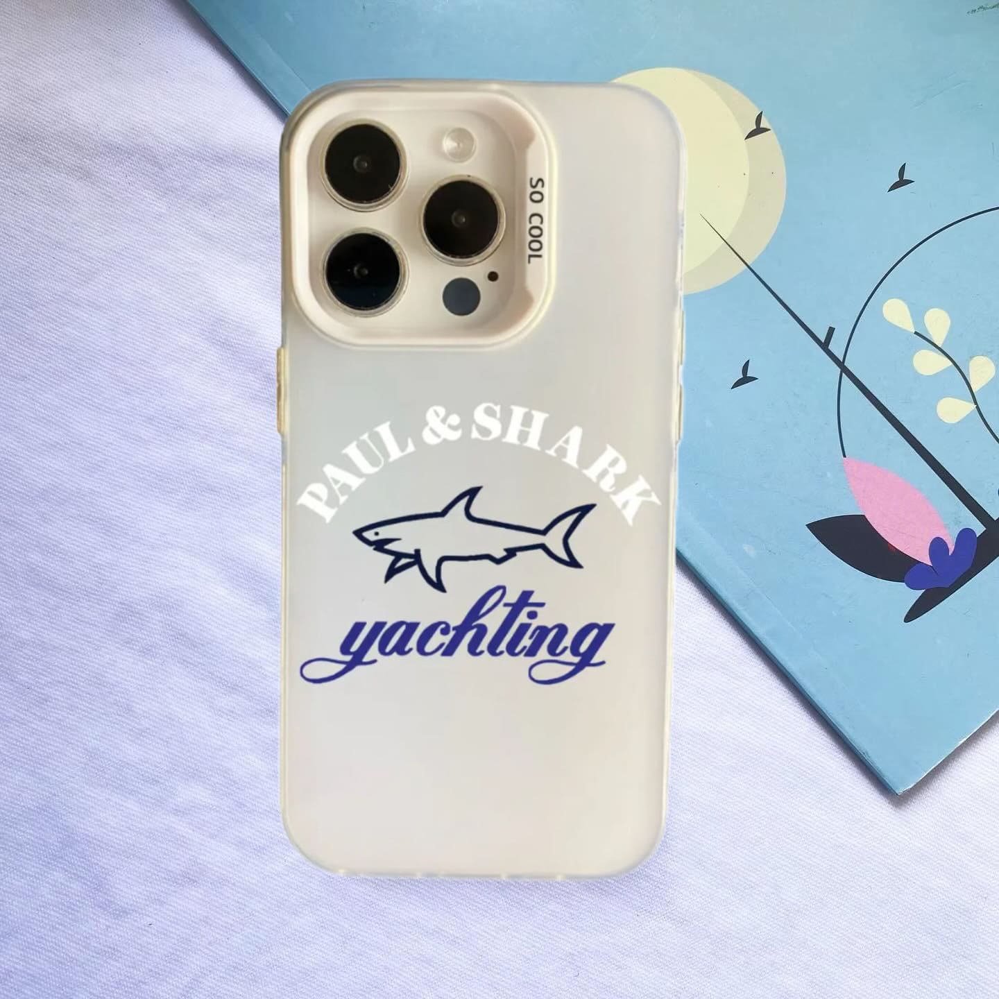 COQUE PAUL & SHARK - BLANC